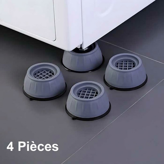 Patins Anti-Vibrations Premium pour Lave-Linge (Lot de 4)